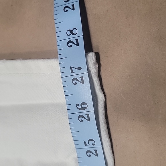 Zara Size 6 The Slim Boyfriend in Off-White, NWT - Picture 9 of 15